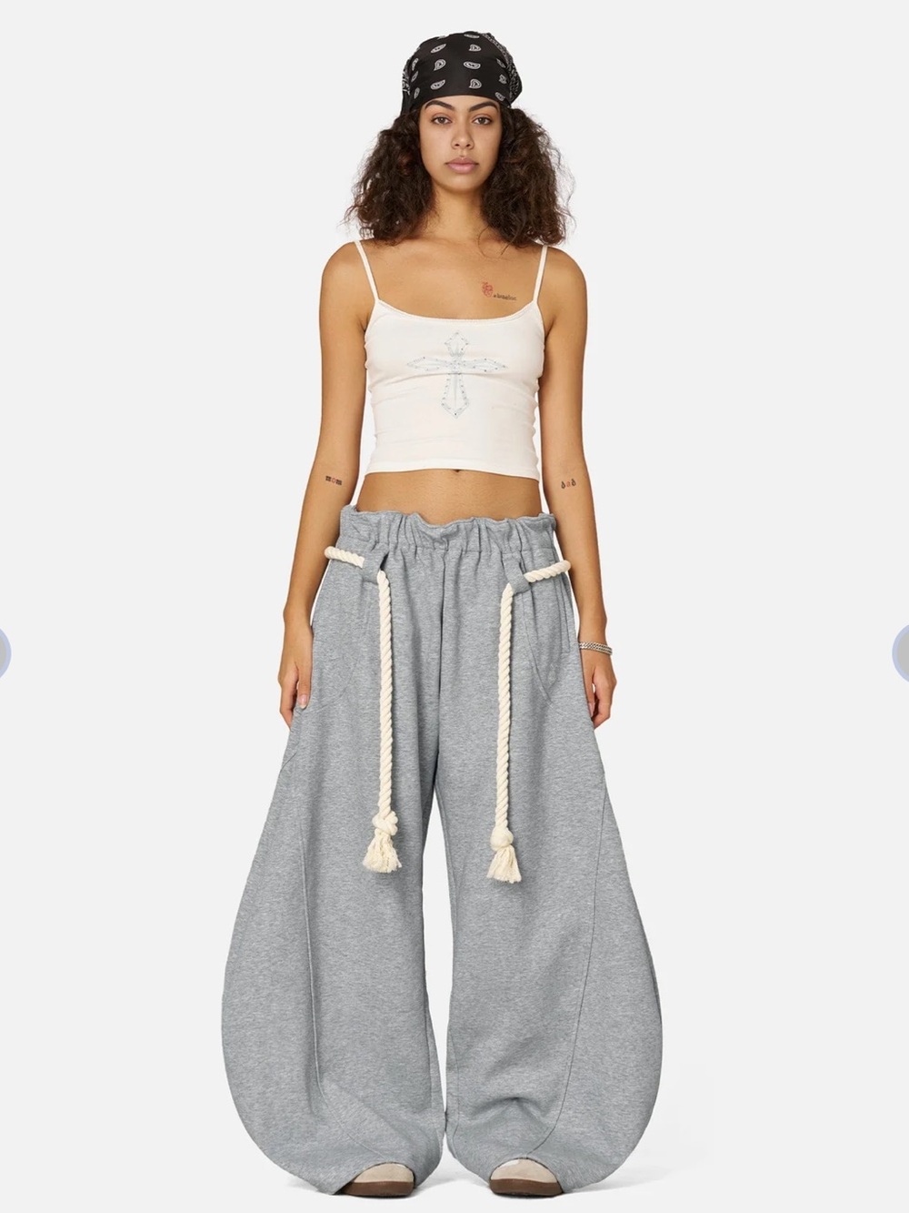 AELFRIC EDEN SUPER BAGGY BARREL SWEATPANTS